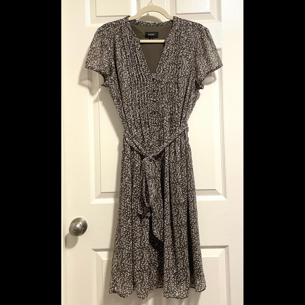 Retro Style A-Line Dress